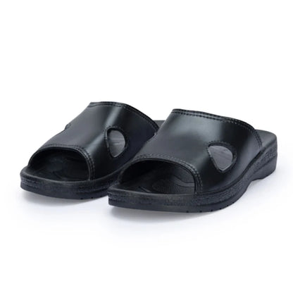 ESD PU Upper PVC Sole Wedge Heel Men's Sandals Shoes