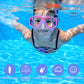 Youth Snorkel Set For Ages 7-16 - Full Dry Top Snorkel, Adjustable Fins - Premium Quality, Comfortable And Durable Set For Teen Snorkelers